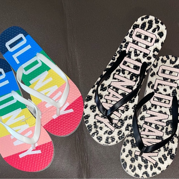 Girl old navy FlipFlops size 1-2 - Picture 4 of 5